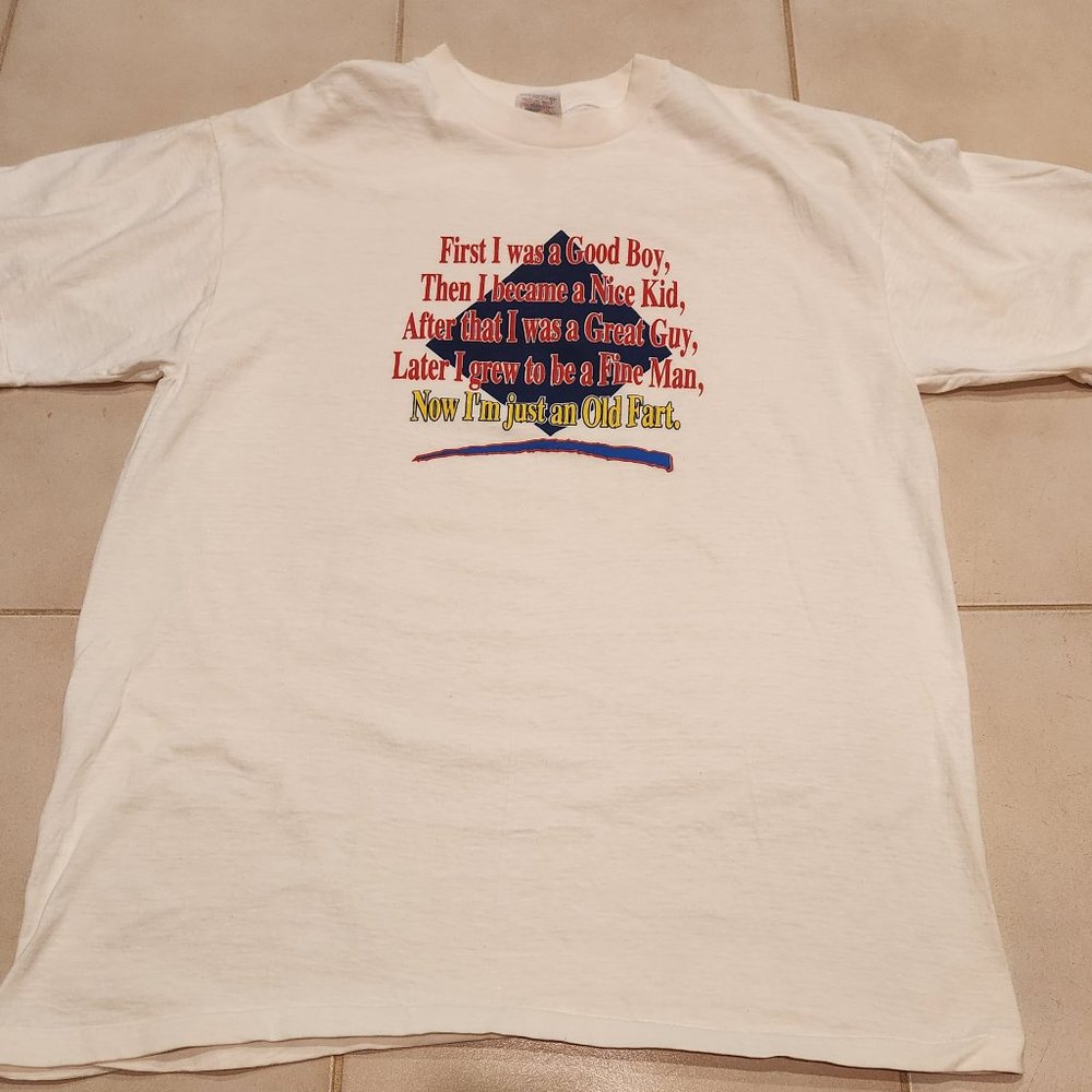 T shirt with a quote
